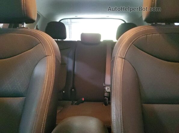 KNDJN2A26G7400910 2016 KIA SOUL Gray Հետևի նստատեղերի տեսք