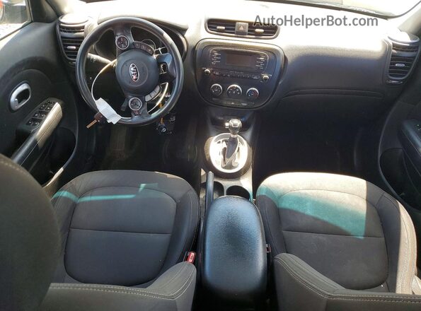 KNDJN2A26G7400910 2016 KIA SOUL Gray Առջևի վահանակի տեսք