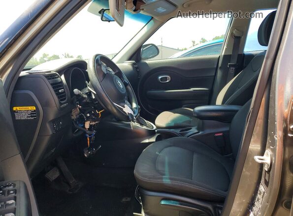 KNDJN2A26G7400910 2016 KIA SOUL Gray Սալոնի դիմացի տեսք