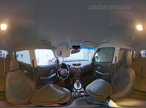 KNDJN2A26G7400910 2016 KIA SOUL Gray Սալոնի 360 աստիճան տեսք