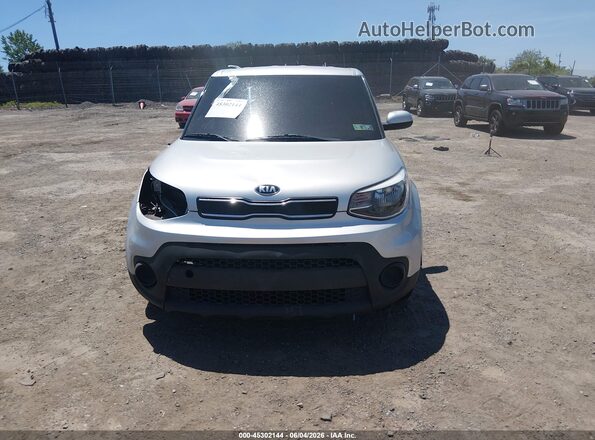 KNDJN2A26H7412282 2017 KIA SOUL Серебряный Вид щитка приборов
