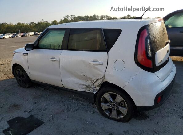 KNDJN2A26H7424674 2017 KIA SOUL White უკანა მარცხენა