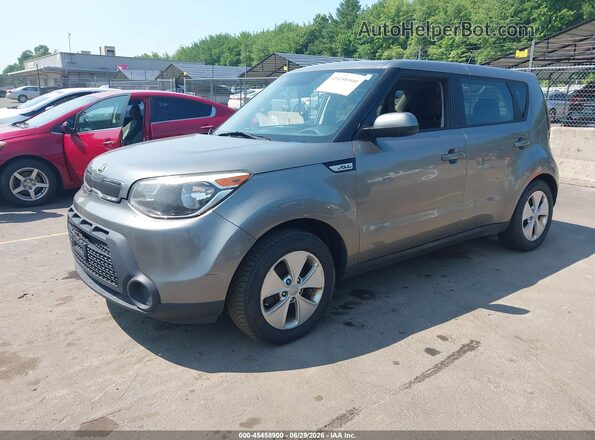 KNDJN2A28G7253134 2016 KIA SOUL Gray Передня ліва чверть