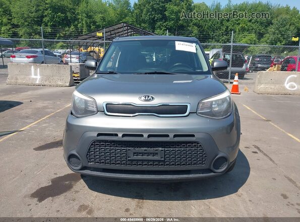 KNDJN2A28G7253134 2016 KIA SOUL Gray Вид щитка приладів