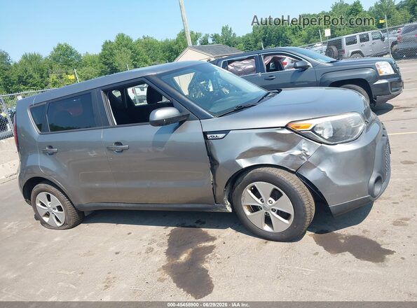 KNDJN2A28G7253134 2016 KIA SOUL Gray Вид задньої частини салону