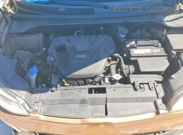 KNDJN2A29G7282240 2016 KIA SOUL Brown Սալոնի հետևի տեսք