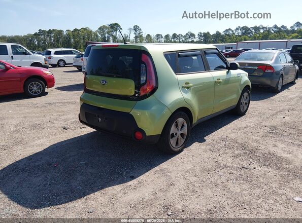 KNDJN2A29G7867657 2016 KIA SOUL Green Հետևի աջ