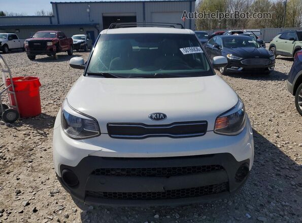 KNDJN2A29K7012269 2019 KIA SOUL White Widok z przodu