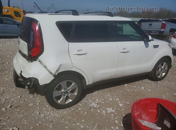 KNDJN2A29K7012269 2019 KIA SOUL White Tył prawy