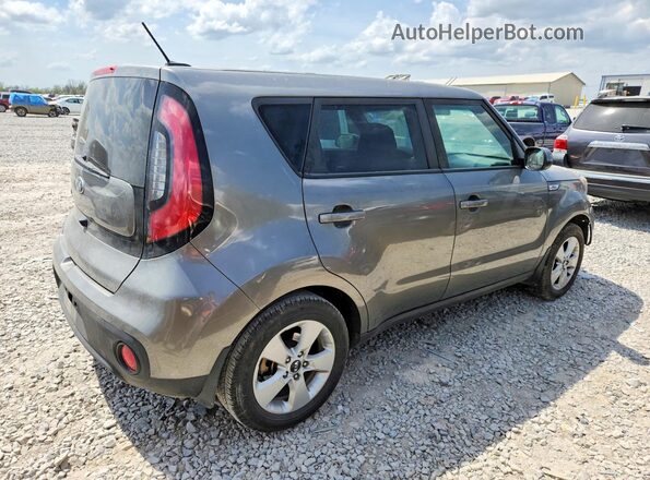 KNDJN2A29K7686499 2019 KIA SOUL Серый Задняя правая четверть