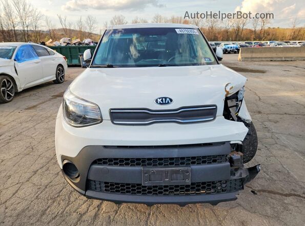 KNDJN2A29K7917157 2019 KIA SOUL White Вид спереду