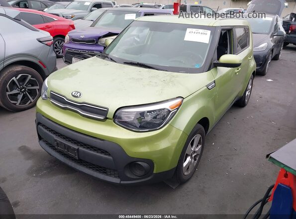 KNDJN2A29K7920947 2019 KIA SOUL Green Przód lewy