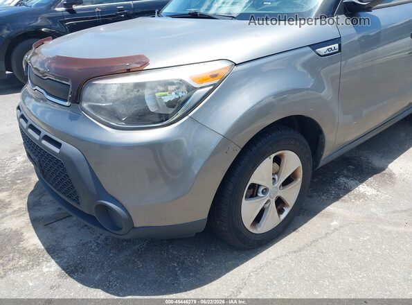 KNDJN2A2XG7249697 2016 KIA SOUL Gray Դիմացի տեսք