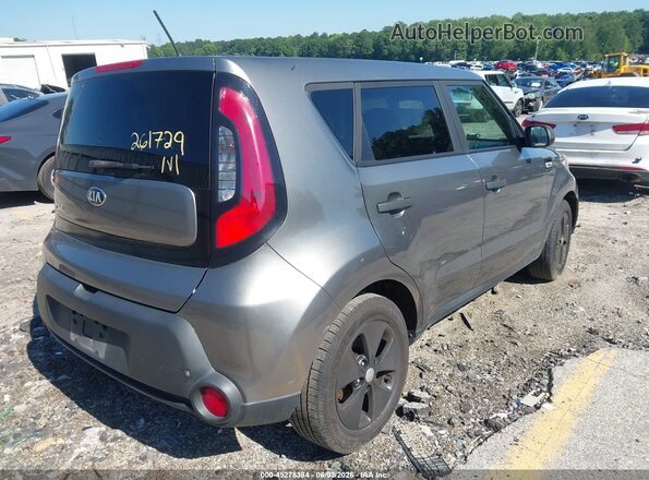 KNDJN2A2XG7313561 2016 KIA SOUL Gray Rear right