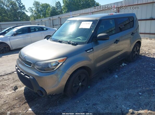 KNDJN2A2XG7313561 2016 KIA SOUL Gray Front left