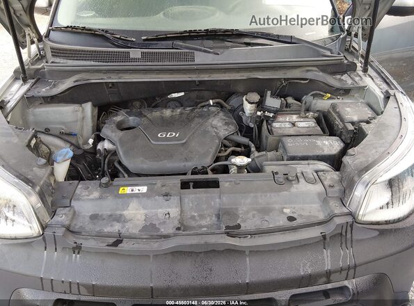 KNDJN2A2XG7352263 2016 KIA SOUL Gray Հետևի տեսք