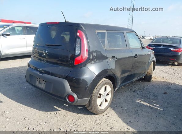 KNDJN2A2XG7854352 2016 KIA SOUL Черный Задняя правая четверть