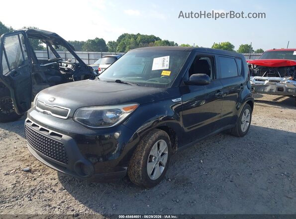 KNDJN2A2XG7854352 2016 KIA SOUL Черный Передняя левая четверть