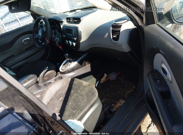 KNDJN2A2XG7854884 2016 KIA SOUL Black Vista interior delantera