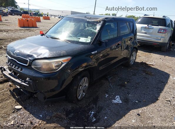 KNDJN2A2XG7854884 2016 KIA SOUL Black Vista tres cuartos delantera izquierda