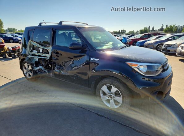 KNDJN2A2XJ7560862 2018 KIA SOUL Black Передня права чверть
