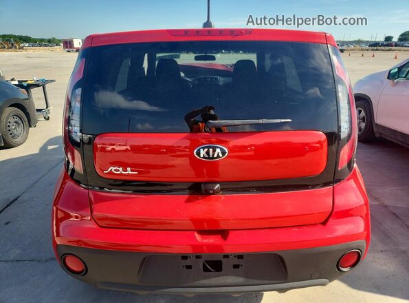KNDJN2A2XK7016010 2019 KIA SOUL Red 
