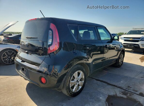 KNDJN2A2XK7639210 2019 KIA SOUL Black Tył prawy