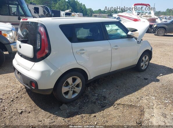 KNDJN2A2XK7912002 2019 KIA SOUL White Задня права чверть