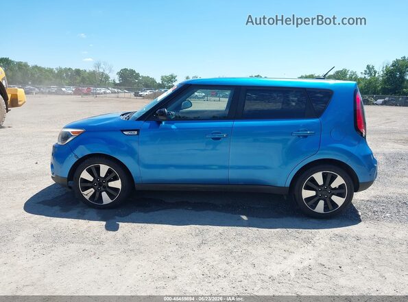 KNDJP3A50J7564767 2018 KIA SOUL Синий Панорамный вид салона 360°