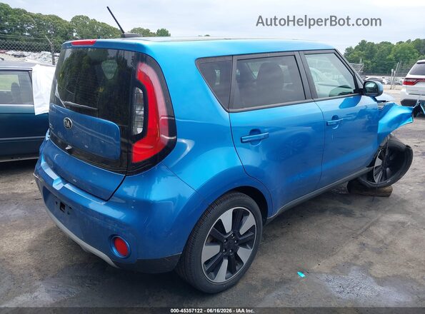 KNDJP3A52H7483540 2017 KIA SOUL Blue Trasero derecho