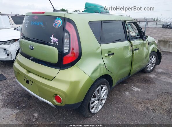 KNDJP3A52H7880469 2017 KIA SOUL Зеленый Задняя правая четверть