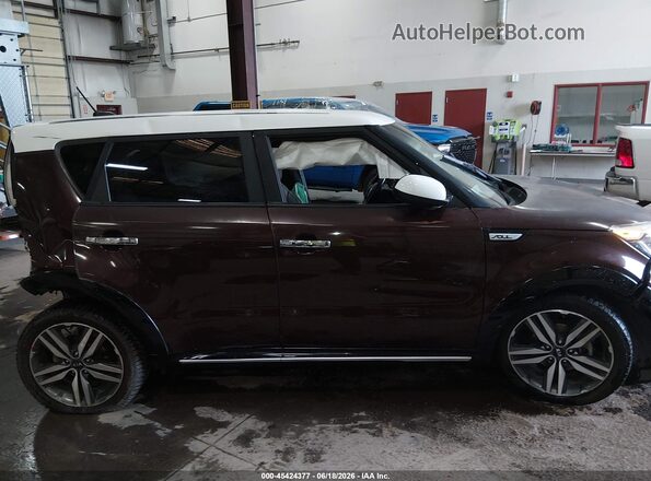 KNDJP3A55H7467753 2017 KIA SOUL Коричневый Вид щитка приборов