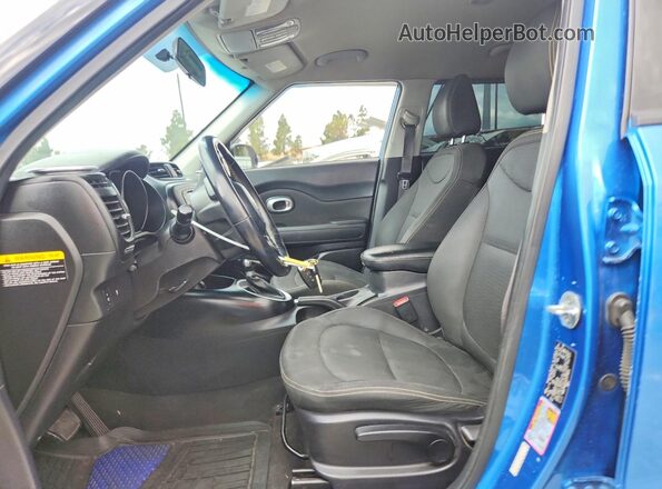 KNDJP3A57G7375655 2016 KIA SOUL Blue Սալոնի դիմացի տեսք