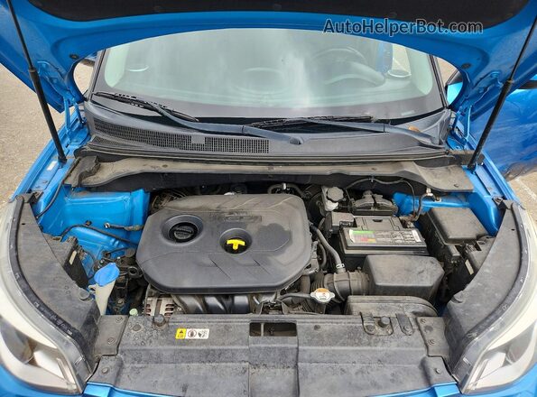 KNDJP3A57G7375655 2016 KIA SOUL Blue Սալոնի հետևի տեսք