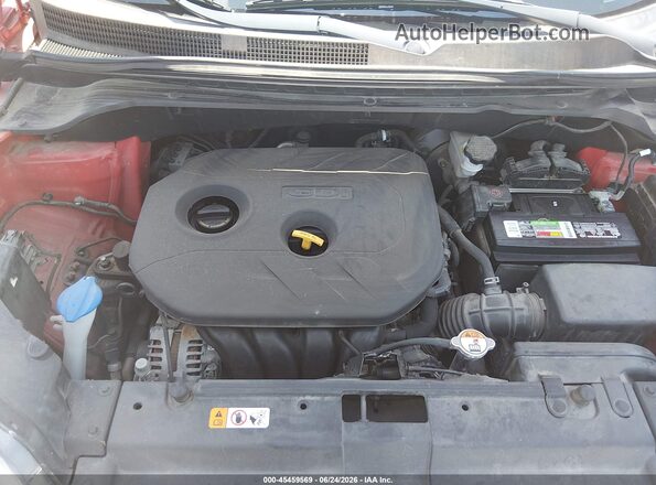KNDJP3A59H7499167 2017 KIA SOUL Red Հետևի տեսք