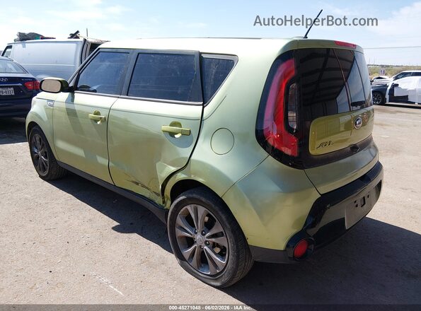 KNDJP3A5XG7826612 2016 KIA SOUL Green Հետևի ձախ