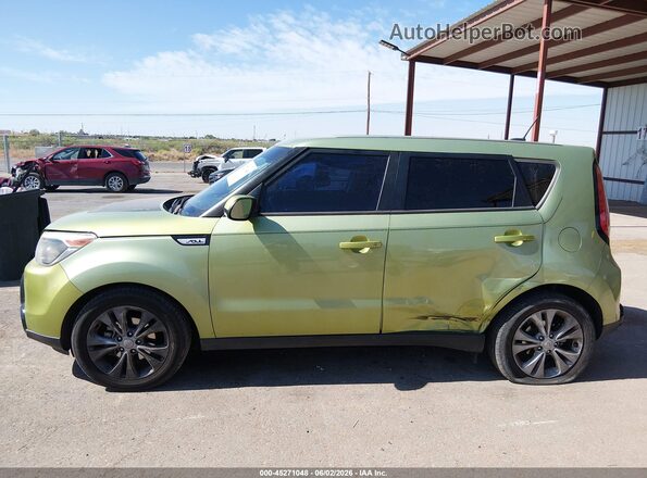 KNDJP3A5XG7826612 2016 KIA SOUL Green Սալոնի 360 աստիճան տեսք