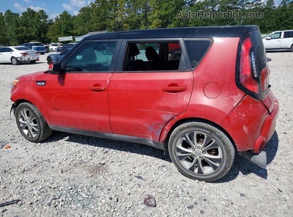 KNDJX3A5XG7828313 2016 KIA SOUL Red Задня ліва чверть