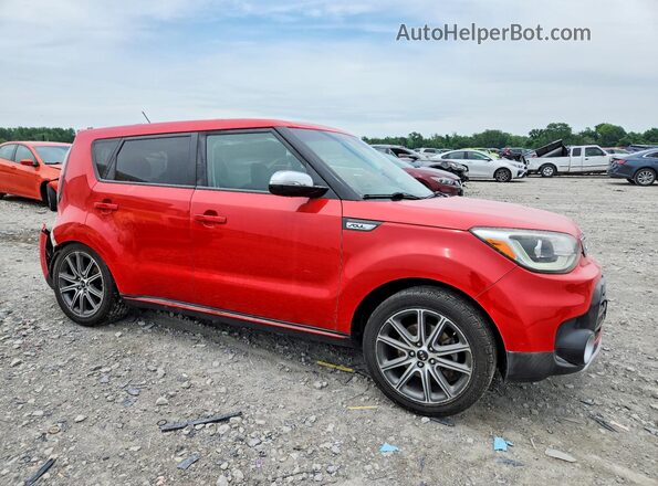 KNDJX3AA2J7616638 2018 KIA SOUL Red Przód prawy
