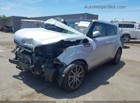 KNDJX3AA9J7537709 2018 KIA SOUL Gray Front left
