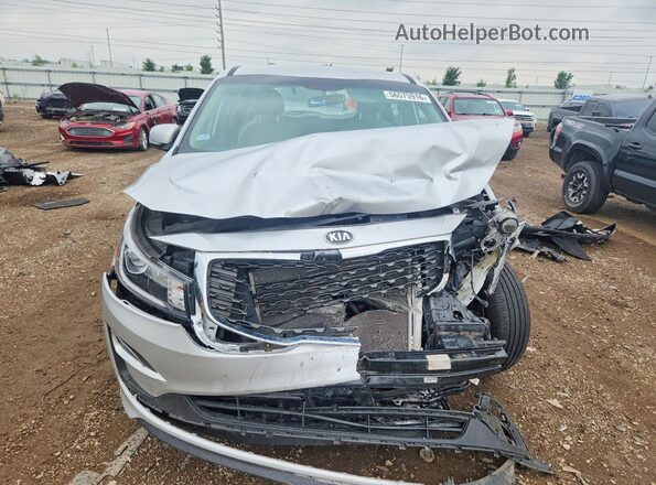 KNDMA5C18K6572238 2019 KIA SEDONA Серебряный Вид спереди