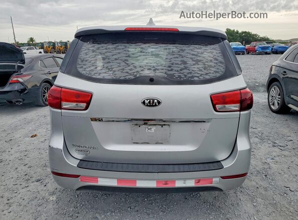 KNDMA5C19G6206506 2016 KIA SEDONA Silver 