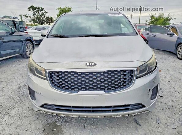KNDMA5C19G6206506 2016 KIA SEDONA Silver 