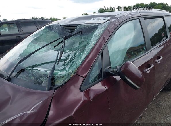 KNDMB5C10G6085815 2016 KIA SEDONA Темно-бордовый Вид спереди
