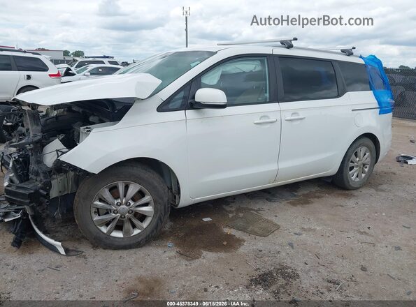 KNDMB5C10G6119736 2016 KIA SEDONA White Przód lewy
