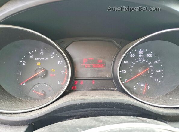KNDMB5C10H6225900 2017 KIA SEDONA Black ხელსაწყოთა პანელის ხედი