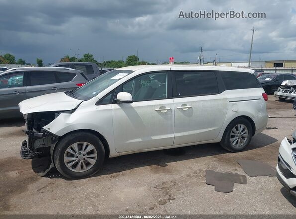 KNDMB5C10H6230854 2017 KIA SEDONA White 