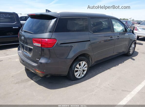 KNDMB5C10H6238923 2017 KIA SEDONA Blue Rear right