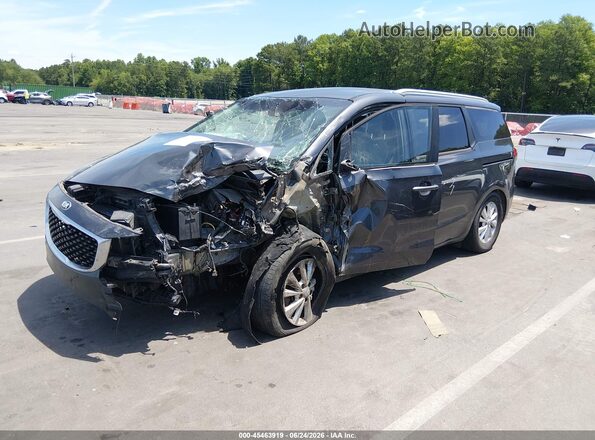 KNDMB5C10H6238923 2017 KIA SEDONA Blue Front left