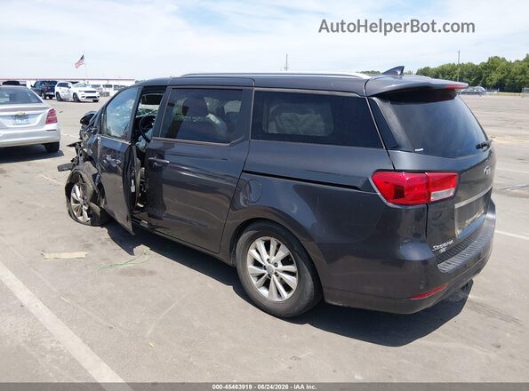 KNDMB5C10H6238923 2017 KIA SEDONA Blue Rear left